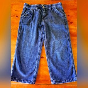 Levi's Women's Cute Denim Capri Jeans SZ 10 30" Waist 19" Inseam 9.5" Rise EUC.